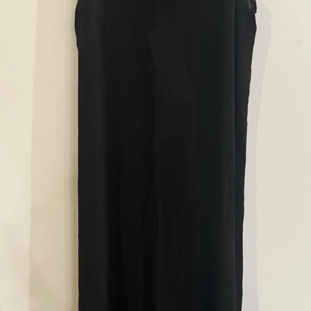 Rick Owens Sheer Black Tank Maxi Dress